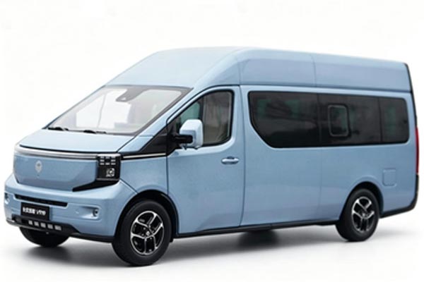 2025 Changan Kaicene V919 Van Diecast Model 1:18 Scale Blue