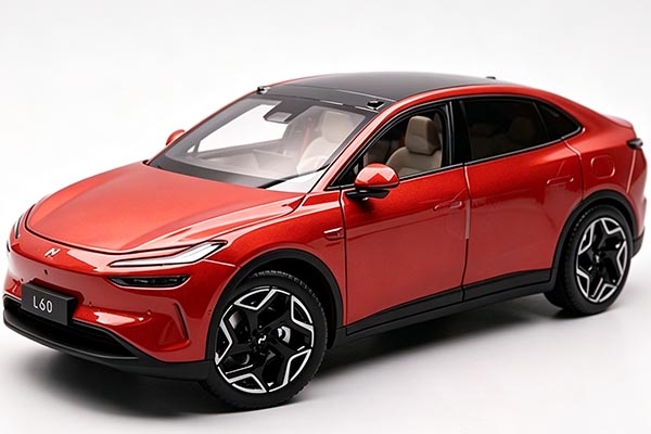 2024 NIO Onvo L60 SUV Diecast Model 1:18 Scale Orange