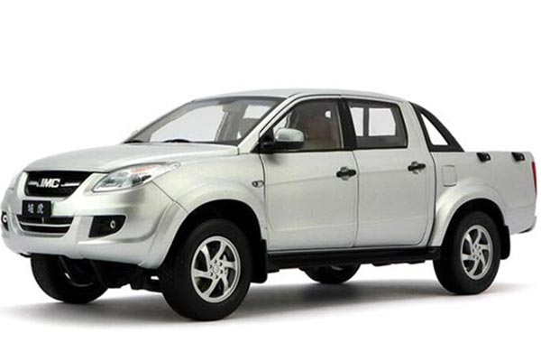 2012 JMC Yuhu Pickup Truck Diecast Model 1:18 Scale Silver
