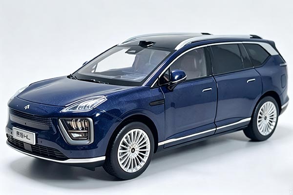 2025 GAC Aion Hyptec HL SUV Diecast Model 1:18 Scale Deep Blue