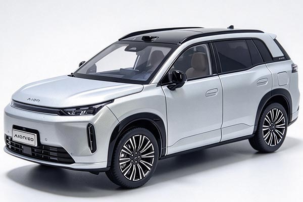 2026 GAC Aion i60 SUV Diecast Model 1:18 Scale Silver