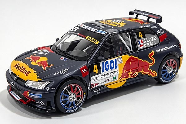2021 Peugeot 306 MAXI Diecast Car Model 1:18 Scale Deep Blue